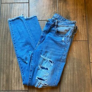 American Eagle Ripped Skinny Jeans